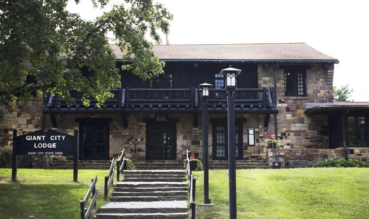 Giant City Lodge Makanda Экстерьер фото